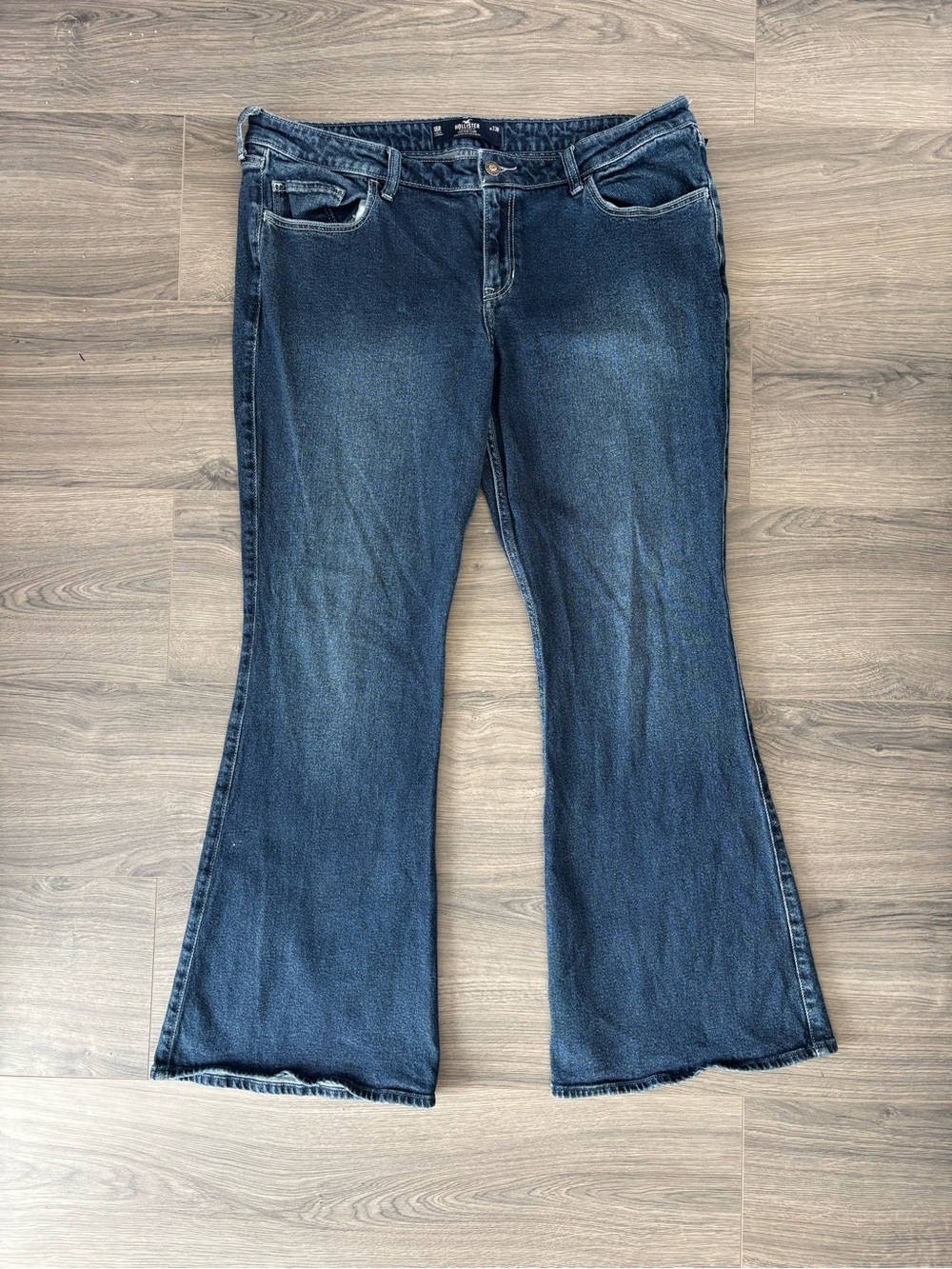 Hollister Dark Blue Flare Jeans